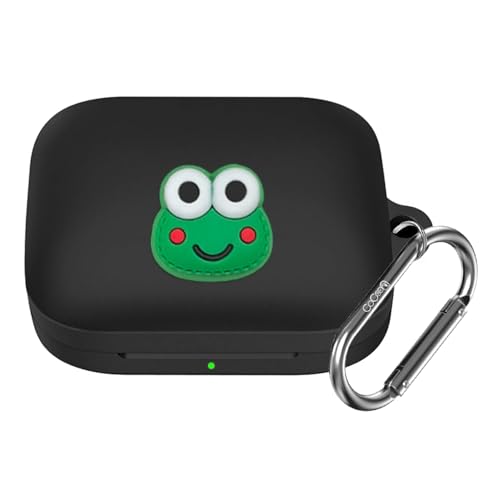 Image of Soft Silicone Case Cover Compatible for Realme Buds Air 7 | 7 Pro (Frog)
