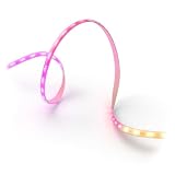 Philips Hue Flux - Tira de luces LED (6 m, luz blanca y de colores, incluye cable de alimentación), color blanco y blanco