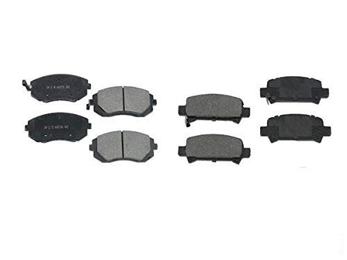 フロント&リア ブレーキパッド 左右セット スバル インプレッサ(GP6 GH7) エクシーガ(YA4 YA5 YA9) 互換品 26296FG010 26696AG031