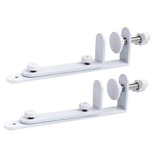 ARTIBETTER Desktop Peg Board Stand 2pcs Fixing Iron Racks Metal Painted Nail Flexible Sturdy Home/Bathroom Use