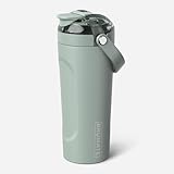 Best Blender Bottle Stainless Steel Available in 2022 | Blender Bottle BrüMate MultiShaker Blender Shaker Bottle | 100% Leakproof Insulated Stainless Steel | Pre Workout and Protein Shaker Bottle for the Gym | 25oz (Sage)