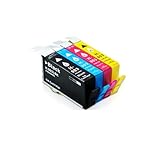 Entretien facile ZHANGMIXINY Cartouche d\'encre complète HP903 XL HP903XL BK/C/M/Y, for Officejet Pro 6960 6961 6963 6964 6965 6966 6968 6970 6971 6974 6975