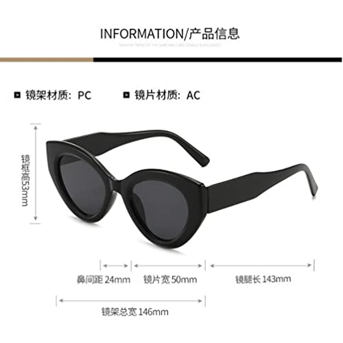 Full Frame Plastic Sunglasses Men and Women Fashion Candy Color Oval Sunglasses Small Frame UV Protection Sunglasses4