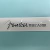 Fits For Fender Tele Guitar Head Logo - Metal Label DIY Electric Guitar Logo Stickers - Tearable Film (Silver)