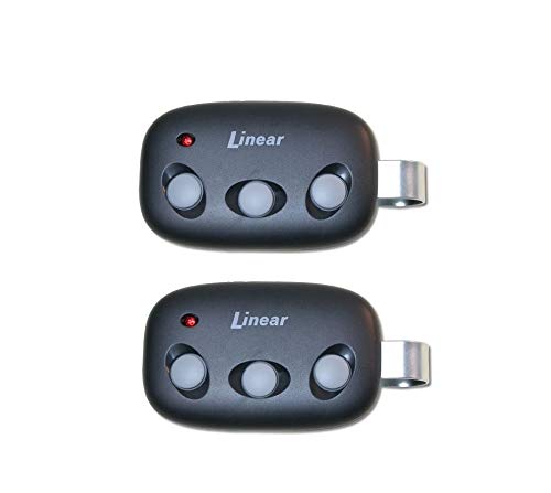 2PACK MCT-3 Linear Megacode 3-Button Garage Door Remote DNT00089 LD033 LD050