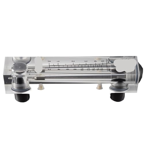Débitmètre d'eau pour panneau 0,5-5 GPM et 2-18 LPM en plexiglas vertical