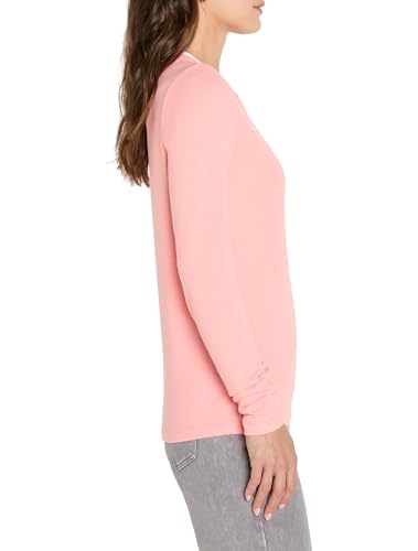 Image of NIC+ZOE Cozy Jersey Double Layer Split Neck Tee