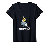 Photo Gallery donna cute bird mens womens kids i do what i want cockatiel lover maglietta con collo a v Photo Gallery donna cute bird mens womens kids i do what i want cockatiel lover maglietta con collo a v