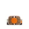 Coach Women's Dempsey Camera Bag In Signature Jacquard With Stripe And Coach Patch (Khaki - Sunbeam - Multi)