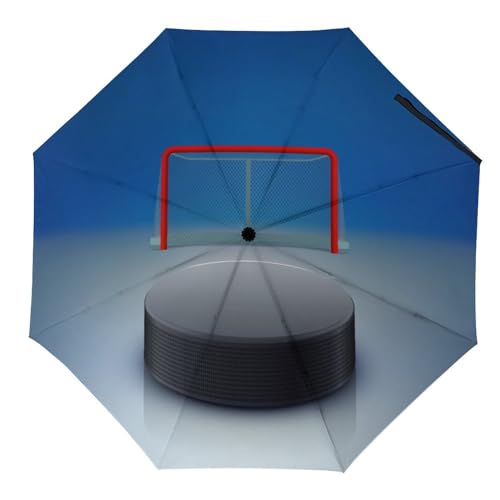 Parapluie pliant hockey sur glace automatique compact pour voyage