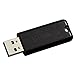 Price comparison product image Verbatim 49318 64GB Store'n'Go Pinstripe USB 3.0 Flash Drive, Black