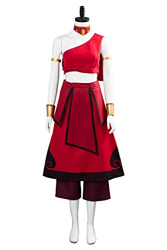 IOONCHI Katara Cosplay Outfit Samurai Jacket Warrior Cosplay Costume Halloween Christmas Cosplay Sokka Medieval Retro Carnival Film Suit - Image 3