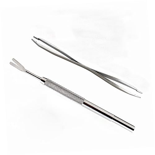 PERSELOSO 2piezas Removedor Inoxidable para Gatos y Perros Kit De Herramientas Garrapatas y Pequeñas