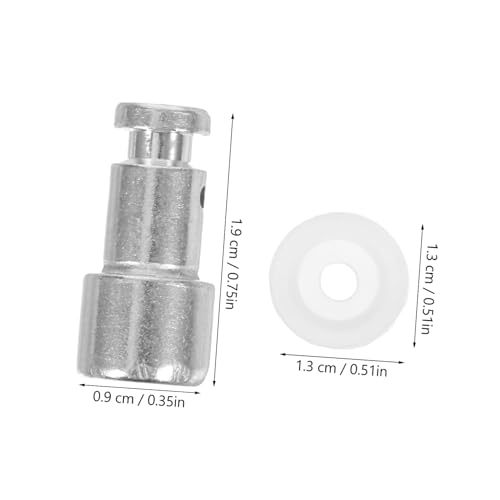 LABRIMP 8 piezas: válvula flotante y juntas de silicona para olla a presión eléctrica - repuestos universales miniatura 2
