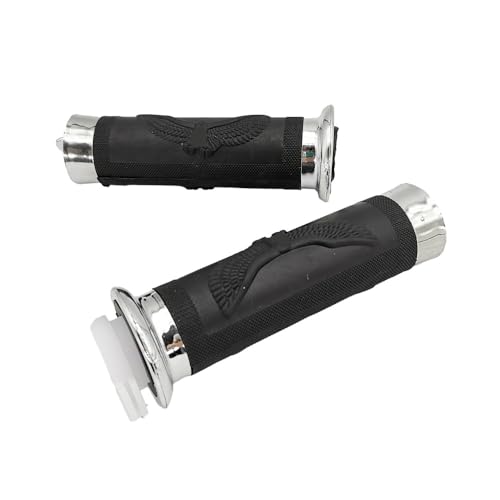 Poignées guidon moto 22mm pour moteur 2 temps 49cc à 80cc de vélo motorisé
