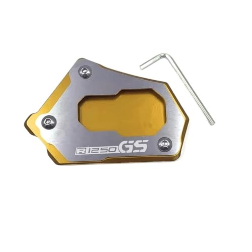 Plaque extension béquille latérale en alu CNC pour BMW R1250GS et R1200GS LC
