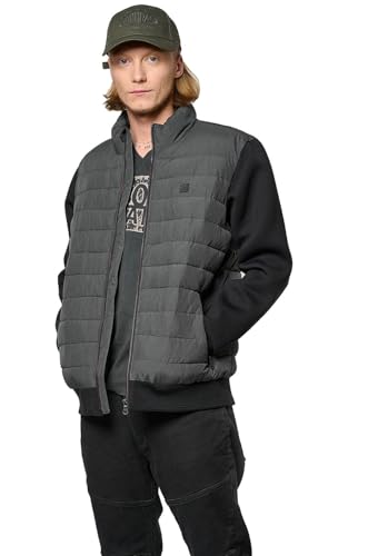 Kaporal, Sweatshirt pour Homme, Coupe Regular, Manches Longues, Col Montant, Modèle Bach, Couleur Black, Taille Kaporal, Sweatshirt pour Homme, Coupe Regular, Manches Longues, Col Montant, Modèle Bach, Couleur Black, Taille