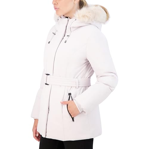 Cole Haan Women's Cold Weather Water Resistant Stretch Twill Coat2