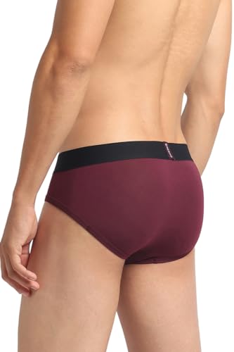 Image of Cresmo Men's|Anti-Microbial Luxury Micro Modal Underwear Breathable Ultra Soft Comfort Lightweight Brief|Pack of 2 |