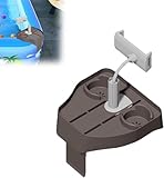Pool Halterung für Handy & Getränk ,Praktischer Schwimmbad Cup Holder mit Verstellbarer Halterung – Wasserdicht & rutschfest ,Aufbewahrung Pool Zubehör,Für Relaxing am Pool
