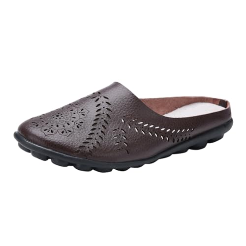 Chaussures quatre saisons paresseuses tête ronde pour marche confortable