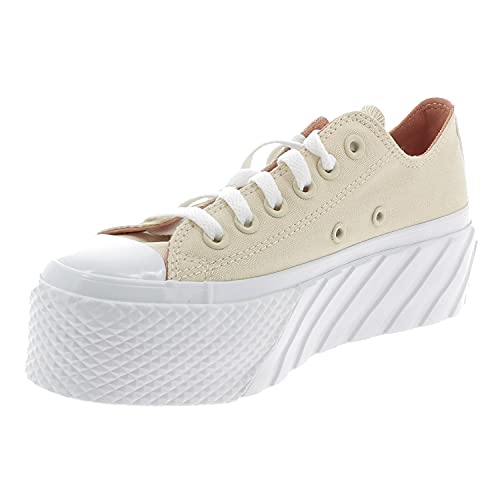 Converse CTAS Lift 2X Chaussures DE Sport pour Femme Beige 571576C