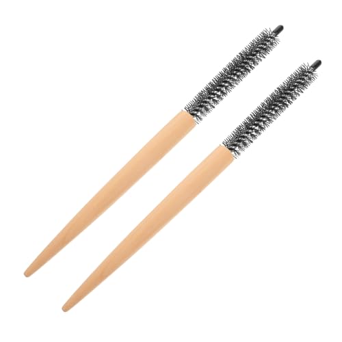 OATIPHO 2 Pezzi Di Piccola Spazzola Per, Pettine A Denti Per Cotonare Volumizzante E Sollevare Le Radici, Pettine Per Frangia E Piccole Sezioni, Adatto Ai Viaggi