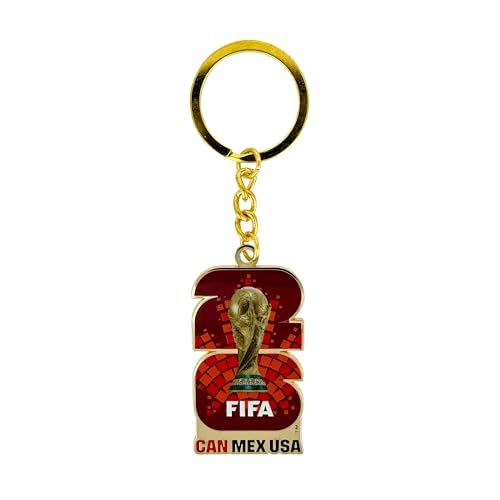 Image of 2026 FIFA World Cup Keychain - Officially Licensed, Collectible Gift for Fans, Durable Metal Ring for Keys, Backpacks