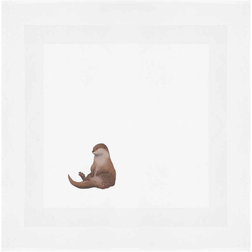 'Chubby Otter' Cotton Napkin/Dinner Cloth (NK00040553)