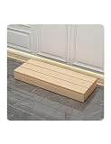 Sgabello in legno massello per adulti, piattaforma antiscivolo per comodino e cucina, uso interno/esterno, 90 x 30 x 15 cm, aiuto per la mobilità durevole per anziani