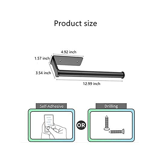 Yidan,Wall-Mounted Paper Towel Holder，Paper Towel Holders,Paper Towels Rolls - For Kitchen,Paper Towels Bulk- Self-Adhesive Under Cabinet,Both Available In Adhesive And Screws #TOP6
