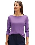 STREET ONE Damen A320502 Basic Langarmshirt, Lupine Lilac, 42