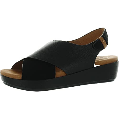 Lori X-Band Leather Sandal Black / 6.5 - Main Image