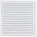 Rejilla Ventilación Atornillar 20x20 cm. Blanca Lacada