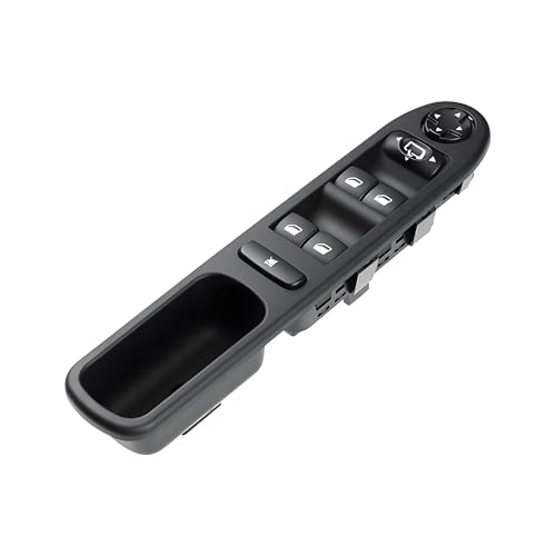 Interrupteur de lève-vitre électrique pour Peugeot 207 2006-2018 commande gauche 6554QF
