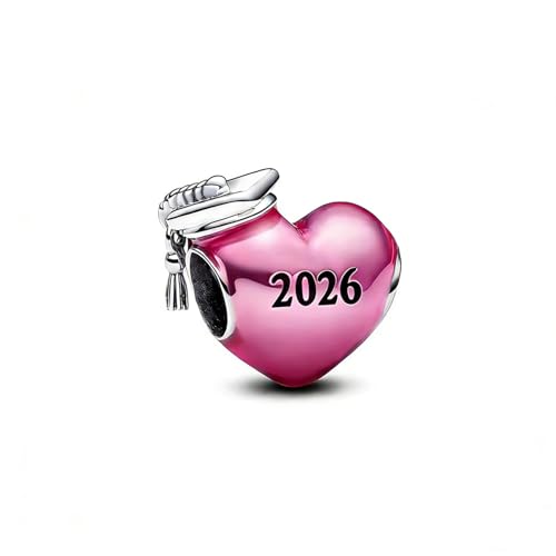 Image of LUXILLA Love You Best Friend Grandma Wife Heart Charm 925 Sterling Silver Charms Fit for Bracelets Necklace Jewelry Gift for Women