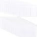 Tatuo 30 Pieces A6 Size Translucent Plastic 6 Holes Loose Leaf Bags Notebook Refills Filler Organizer, 2 Types Include Zipper Bag and Business 3-Card Storage Bag (30 Pieces, A6 Size)