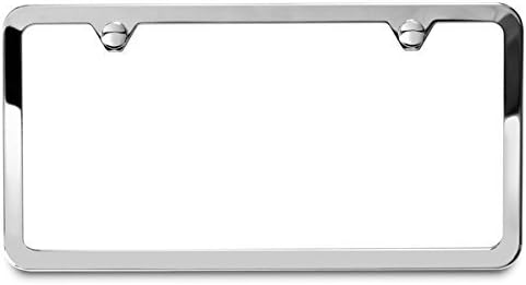 AutoStuff - Camisasca Polished Mirror Bright License Plate Frame
