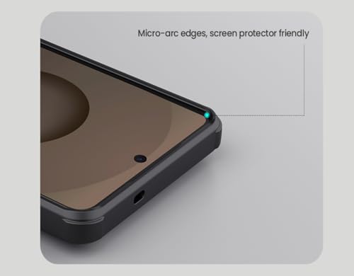 Image of Nilkin Slim Matte Series case for Samsung Galaxy S26 Plus (S26+), Shockproof and Scratch-Resistant, Lightweight Case (Black, S26Plus)