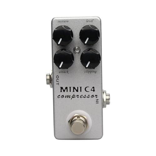 Overdrive pour guitare basse 4 modes pour éliminer les sons plats
