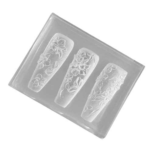 Creative Nails Art Mold Silicone Stamping Nails Accessories Making Custom Manicure Templates Manicure Templates Manicure Templates Manicure Templates