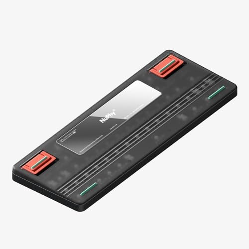 Image of nuphy Air60 V2 Portable Wireless Keyboard 60% Low Profile Mechanical Keyboard Support QMK /VIA Compatible with Windows /mac OS /Linux Supports Bluetooth 5.1 /2.4GHz /Wired (USB-C) Gateron Cowberry Switch