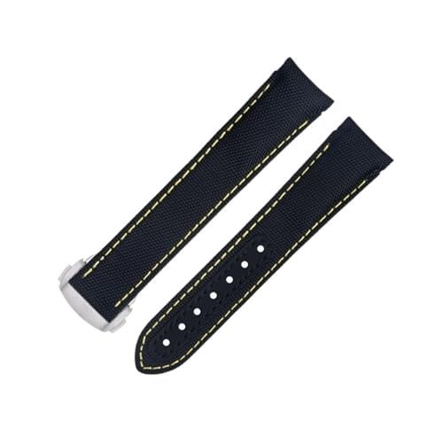 Bracelet montre en cuir Omega Seamaster 300 par KLVN en nylon haute densité 20mm