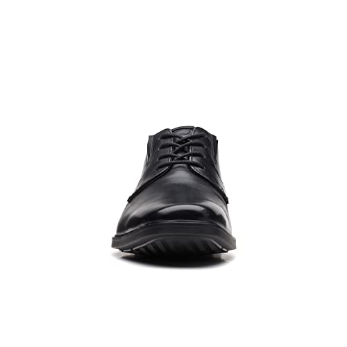 Image of Clarks Mens 26167892-black Leat Uniform Dress Shoe