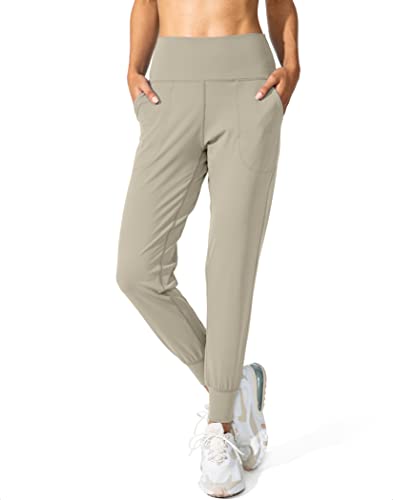 Image of G Gradual Women's Joggers High Waisted Yoga Pants with Pockets Loose Leggings for Women Workout, Athletic, Lounge