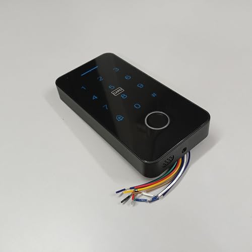 Image of WB-02 Weatherproof Finger Card Pin Mobile App Access Control Panel, Can Operate Any Electronic Lock Using Finger Card Pin Remote Smart Life App, Remote not Included