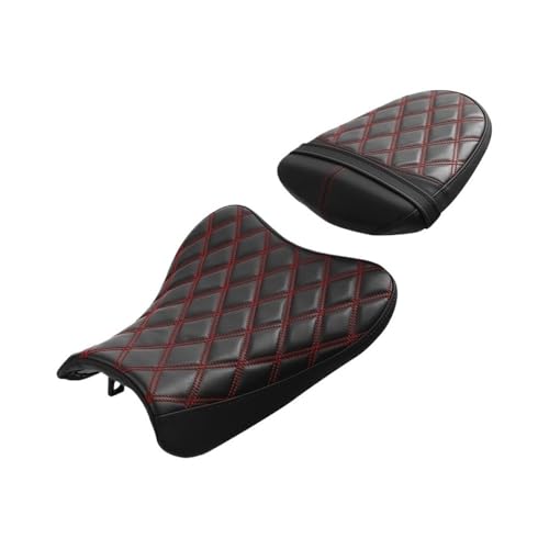 Asiento de motocicleta para GSXR1000 2007 2008 conductor y pasajero completo 3