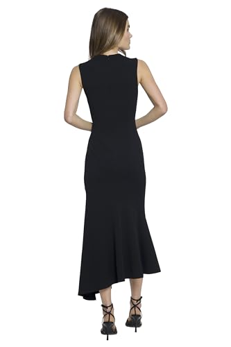 Donna Morgan Asymmetrical Midi Cocktail Sleeveless Wedding Guest Dresses for Women3