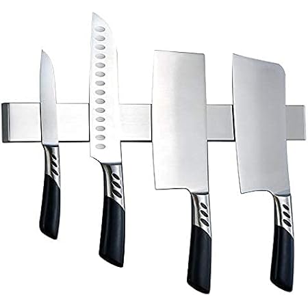 Amazon ナイフスタンド Weone 包丁スタンド ナイフラック マグネット 強粘着テープ 壁掛け式 収納 簡単操作 防水 防湿 30cm 包丁立て オンライン通販