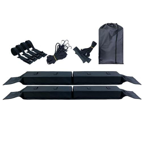 Coffre de toit souple pliable pour voiture sans barres de toit fixes